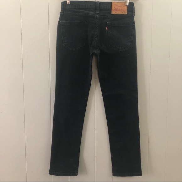 LEVIS 511 Sz 29 Faded Black Jeans - Picture 5 of 16